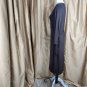 Rafaella Brown V Neckline Long Sleeve Wrap Dress Size S