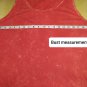 Jw Style Tye Dye Red Tassel Front Hem Cotton Tank Top Size XL