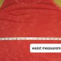 Jw Style Tye Dye Red Tassel Front Hem Cotton Tank Top Size XL