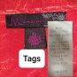 Jw Style Tye Dye Red Tassel Front Hem Cotton Tank Top Size XL
