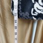 East 5th Black & White Print Cotton Blend Detail Button Down Cardigan Size S