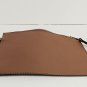 Steve Madden Brown Faux Leather Slim Wristlet