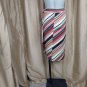 Vintage One Heart Beige & Red Striped Side Tie Closure Skirt Size M