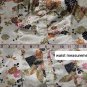 Gibson Ivory Print Button Down Detail Top Size S