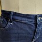 Signature Levis Strauss Blue Denim Mid Rise Roll Hem Shorts Size 20