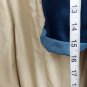 Signature Levis Strauss Blue Denim Mid Rise Roll Hem Shorts Size 20