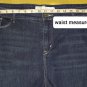 Signature Levis Strauss Blue Denim Mid Rise Roll Hem Shorts Size 20