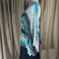 Forever Scrunched Waist Spark Lace V Neckline Top Size 3X