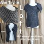 Ann Taylor LOFT Multicolored Wool Blend Sleeveless Knit Vest Size XS