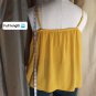 New Ultra Flirt  Yellow Detail Swing Top Size 1X