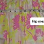 Lands End Kids Girls 100% Cotton Floral Print Detail  Dress Size 7