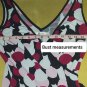 Miss Bisou v neckline printed maxi dress size M