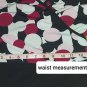Miss Bisou v neckline printed maxi dress size M
