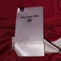 coldwater creek Berry Red Fitted Waistband Back Knee Split Skirt Size 14