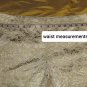 J.crew Ivory & Gold Print Cotton Blend Side Zip Shorts Size 12