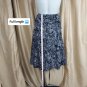 Sweet Lilly black and white ruffled detail skirt size 12