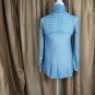 Blue Knit Buttonless Long Sleeve Cardigan Size M