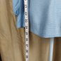 Blue Knit Buttonless Long Sleeve Cardigan Size M