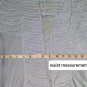 Blue Knit Buttonless Long Sleeve Cardigan Size M