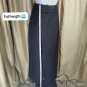 Parisian Signature Coffee Brown Side Pockets Back Knee Split Skirt Size 8