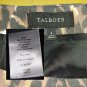 Talbots Black Animal Print Pencil Skirt Size 4