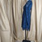 Venus Navy Blue Lace Detail Neckline Long Sleeves Dress Size XS