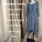 Chanler Henry Black & White Polka-dot Dress Size L
