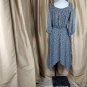 Chanler Henry Black & White Polka-dot Dress Size L