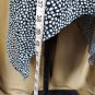 Chanler Henry Black & White Polka-dot Dress Size L