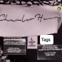 Chanler Henry Black & White Polka-dot Dress Size L