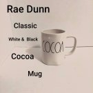 Rae Dunn White COCOA Coffee Cup Cocoa Mug Artisan Collection By Magenta 16oz