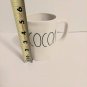 Rae Dunn White COCOA Coffee Cup Cocoa Mug Artisan Collection By Magenta 16oz