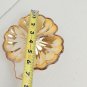 Vintage Marigold Carnival Glass Clover Leaf Candy Dish Set Of 2