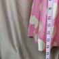Mini Borden Pink &Yellow Polka-dots 100% Cotton Side Zip Skirt Size 5-6 Years