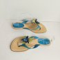 Glacee Floral Leather Made In Spain Sandals Size 9.5M