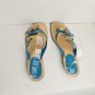 Glacee Floral Leather Made In Spain Sandals Size 9.5M