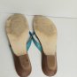 Glacee Floral Leather Made In Spain Sandals Size 9.5M