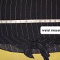 Lush Black Striped V Neckline Tie Front Tank Top Size M
