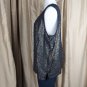 New Added Dimensions Black & Gold Detail Tank Size 3X