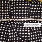 Kim Rogers White And Black Polka-dots Square Neckline ]back Zip Dress Size 12P