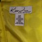 Kim Rogers White And Black Polka-dots Square Neckline ]back Zip Dress Size 12P