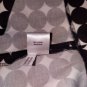 Kim Rogers White And Black Polka-dots Square Neckline ]back Zip Dress Size 12P