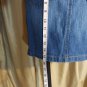 New York And Company Blue Denim Front Pockets Skirt Size 6