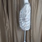 Ann Taylor LOFT White & Beige Print Lightweight Top Size S