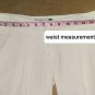 Julie Haus Ivory Seersucker Pleated Wide Leg Crop Pants Size 0