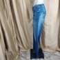 Seven 7 Sparkle Back Pockets Slim Boot Cut Jeans Size 6
