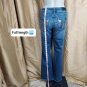 Seven 7 Sparkle Back Pockets Slim Boot Cut Jeans Size 6