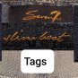 Seven 7 Sparkle Back Pockets Slim Boot Cut Jeans Size 6