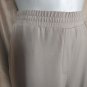 Susan Graver Beige Pockets Zip Hem Fashion Joggers pants Size XL