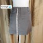 Gianni Bini Green pockets Mini Skirt With Detail Belt Loops/ hem  Size 12